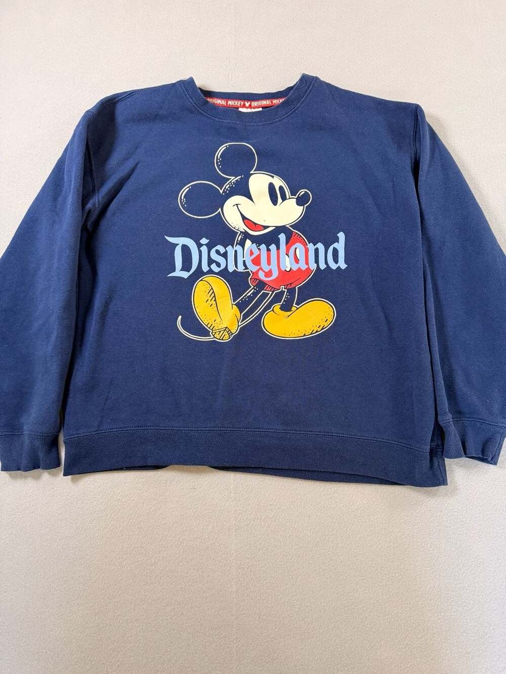 Disney Disneyland Mickey Mouse Graphic Crewneck Sweatshirt kids